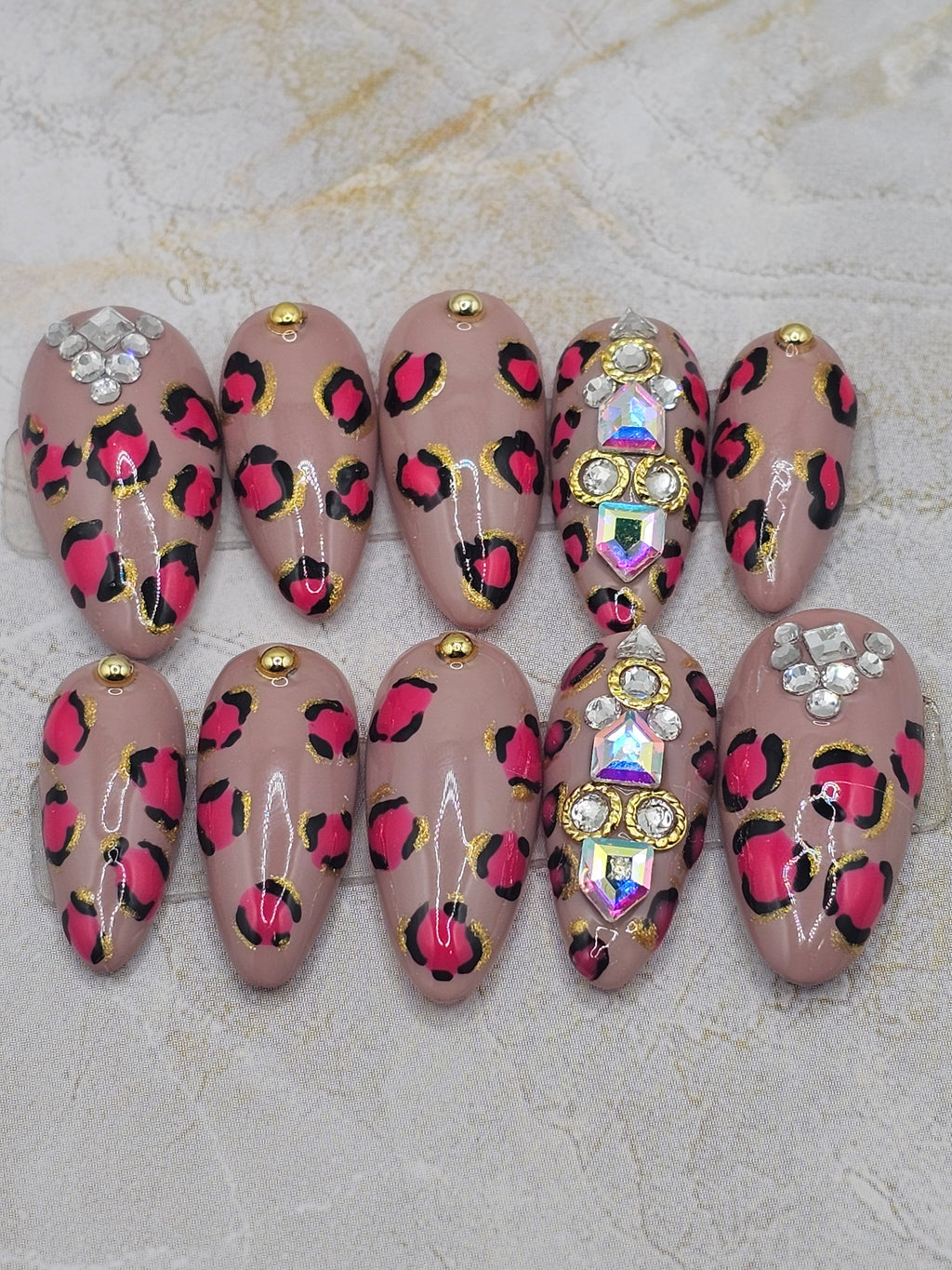 Pink Leopard Luxe